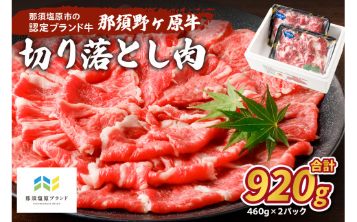 
那須野ヶ原牛　切り落とし　460g×2パック ns004-020
