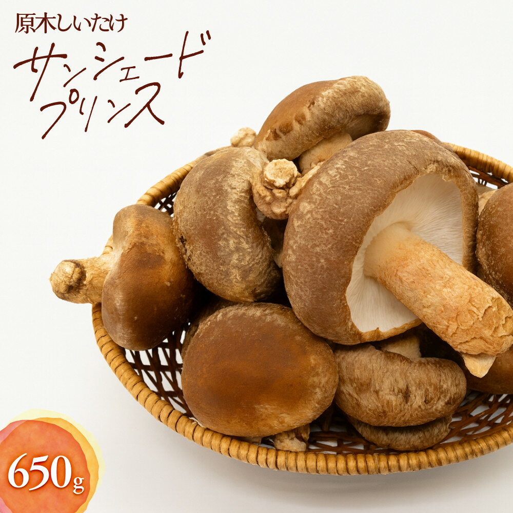 【ふるさと納税】352.原木しいたけ サンシェードプリンス　※2025年12月中旬～2026年2月上旬頃に順次発送予定 | しいたけ 椎茸 野菜 きのこ 新鮮 肉厚 旨味 北栄町 鳥取県 おすすめ 人気