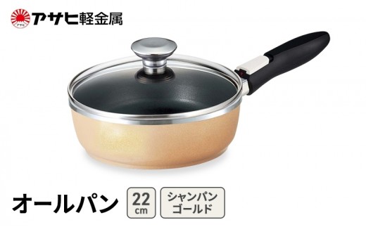
                  [ オールパン (22) シャンパンゴールド ] アサヒ軽金属 
                
