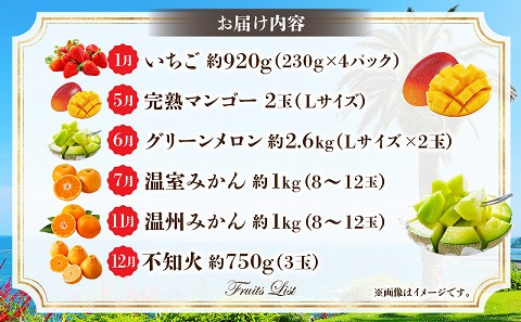 【数量・期間限定】旬のフルーツ6ヶ月定期便vol.3 果物 フルーツ くだもの 定期便 フルーツ定期便 果物定期便 贈り物 おすそ分け 宮崎
