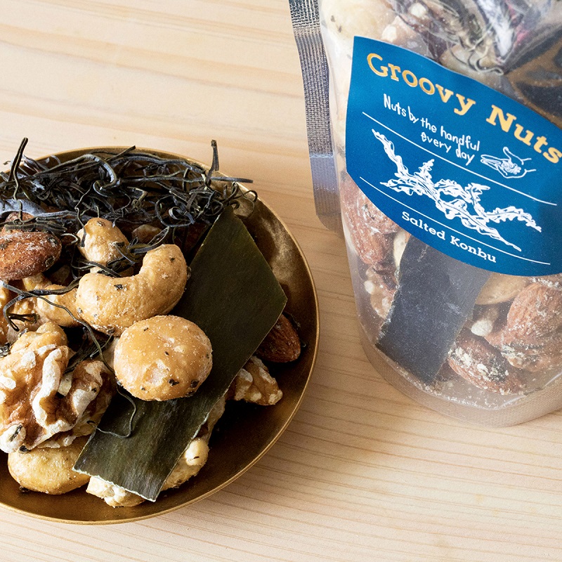 グルーヴィナッツ Groovy Nuts ソルテッドコンブナッツ　150g