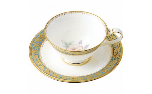 【ノリタケ】グランブロシェ カップ＆ソーサー H854