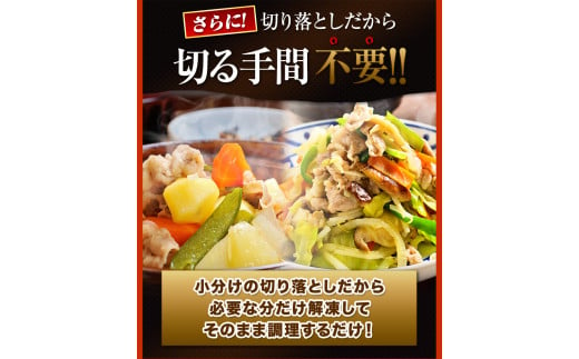 【最速出荷】熊本うまかポーク 切り落としのみ 計3.6kg 約400g前後×9袋  《1-5営業日以内に出荷予定(土日祝除く)》---fn_fozump_s_24_12000_kiri---