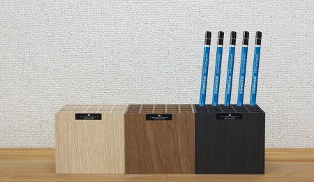 タツクラフト Bosk バスク ペンスタンド S 16本  2個セット 【ブラック】