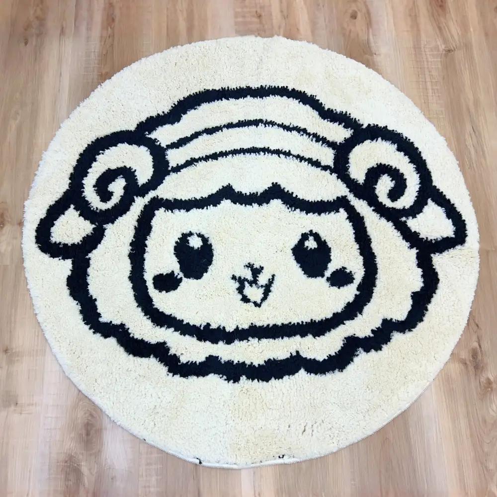 泉大津市マスコットキャラクター「おづみん」 ラグ 90×90cm 円形