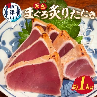 ふるさと納税 焼津市 びんちょう まぐろ 炙り たたき 約1kg(a10-948)