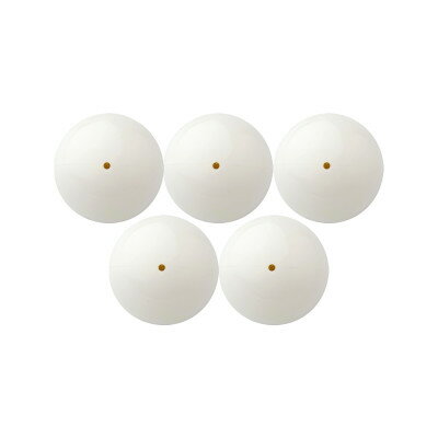 【ふるさと納税】【ジャグリング】ナランハ ロシアンボール サイレントライト 65mm 白 5個セット【1595719】