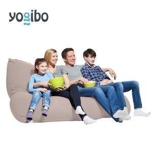 M370-3　ビーズクッション　Yogibo Double(ヨギボー ダブル)ライトグレー