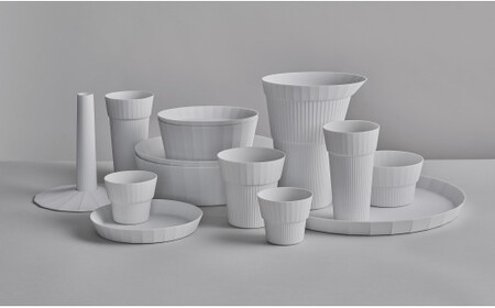 A12-129 Cup Medium Gross white 2個  UTSUA 有田焼 食器 うつわ 器 シンプル おしゃれ カップ ホワイト 白 まるぶん