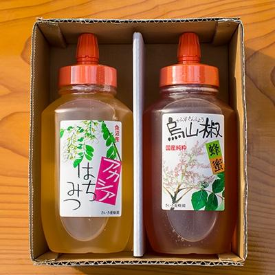 ふるさと納税 南魚沼市 南魚沼産はちみつ&amp;国産はちみつセット【1kg×2本】