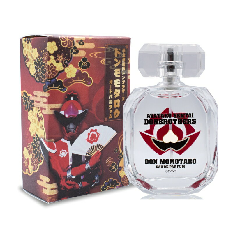 【ふるさと納税】494 香水 暴太郎戦隊ドンブラザーズ ドンモモタロウ オードパルファム 60ml / フェアリーテイル/ 辰野町 返礼品 香水 香り 香調 キャラクター 特撮 ヒーロー 変身 スーパー戦隊 桃井タロウ アバターチェンジ 戦士ドンモモタロウ