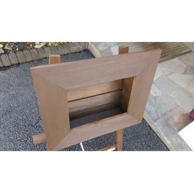 ふるさと納税 伊那市 信州産ひのき　イーゼル型フラワーベース(カラー:ダークオーク) |  | 02