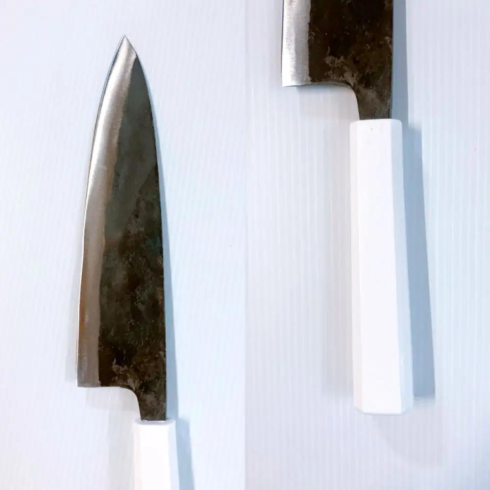 牛刀包丁 約210mm 両刃黒打×1本 包丁 キッチン用品 調理器具 料理 調理 刃物 日本製 福岡県 北九州市 九州