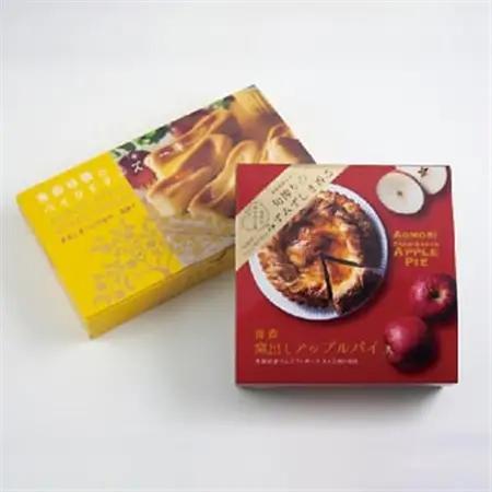 青森窯出しアップルパイとベイクドチーズケーキ_菓子・スイーツ ケーキ    菓子・スイーツ 焼き菓子  _【1073856】