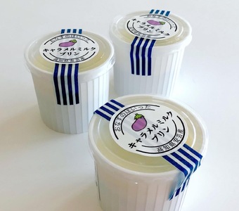 おなすのはいったキャラメルミルクプリン 6個入