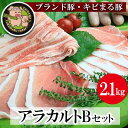 【ふるさと納税】【ブランド豚・キビまる豚】アラカルトセットB（2.1kg）