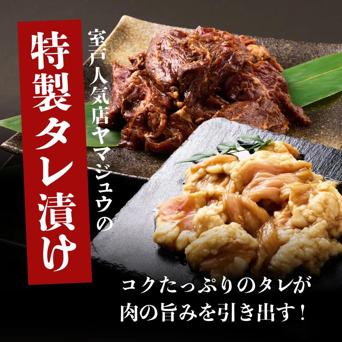 ヤマジュウ厳選 大満足 焼肉 定期便 全6回 【ハラミホルモンコース】
