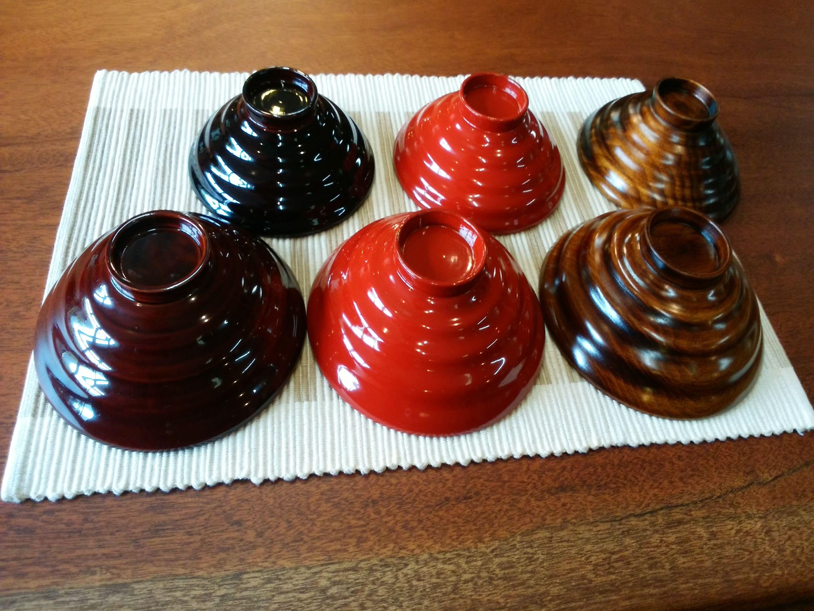 ≪木曽漆器≫ ハンノキ飯椀 （大） 【溜】 | 日用品 ハンノキ 父の日 飯椀 茶碗 お茶碗 食器 モダン 和モダン 漆器 木曽漆器 信州 木曽 木曾 木製 溜塗 長野県 塩尻市