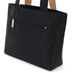 トートバッグ　(R-0686) ブラック/カフェオレ〈キタムラ〉 | かばん バック 肩掛け 手提げバッグ ファッション AGG0008