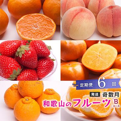 ふるさと納税 和歌山市 【発送月固定定期便】フルーツ定期便B【フルーツ定期便】【和歌山県有田】全6回