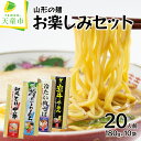 【ふるさと納税】 山形の麺お楽しみセット ( 20人前 ) 乾麺 鳥中華 山形牛ラーメン 冷たい ラーメン 肉そば 麺 180g (2食分)×10袋 スープ付き 食べ比べ おすそ分け ご家庭用 のし 贈答 お中元 お歳暮 ギフト お取り寄せ 送料無料 山形eLab 【 山形県 天童市 】