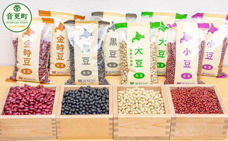 「JAおとふけ」令和5年産 おとふけ生豆ミニセット【B16】