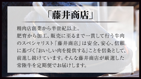 《 定期便 7月スタート 》 厳選 『 常陸牛 』 6ヶ月セット ( 茨城県共通返礼品 ) A5 A4 肉 焼肉 国産 サーロイン 霜降 赤身 もも ハンバーグ ステーキ すき焼き しゃぶしゃぶ 