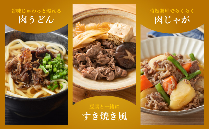 【黒毛和牛】極旨 牛丼の素 160g×3袋【小分け 時短 簡単便利 レンチン 夜食 つまみにもオススメ 北国からの贈り物】 099H3431