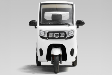 《電動トゥクトゥク》VIVEL (EV TRIKE) 3人乗り Li1500 ライトグレー 航続120km｜ビベルトライク 電気トライク EVトゥクトゥク 電動乗り物 電動自動車 電気バイク [055