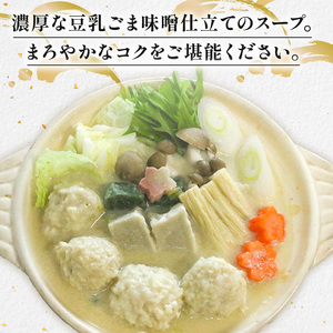 【梅の花 鍋セット】豆乳ごま味噌鍋セット2袋（一人鍋セット 豆乳鍋 鍋スープ 鍋料理 11000円鍋セット 鍋