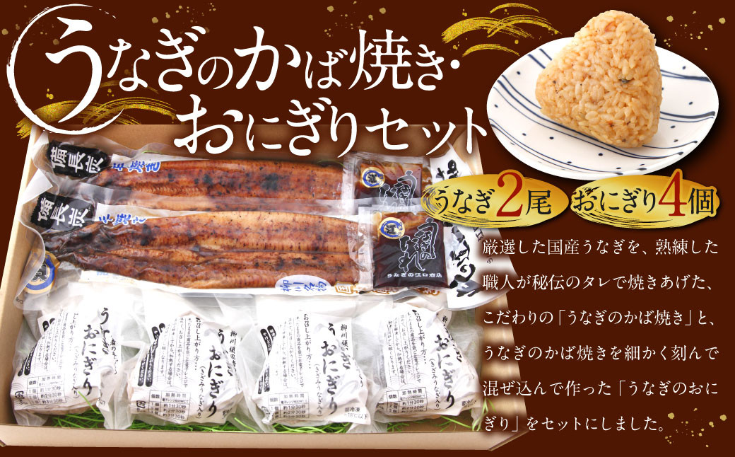 
            こだわり親父のうなぎのかば焼き・うなぎおにぎりセット 鰻 蒲焼き おにぎり 	
          
