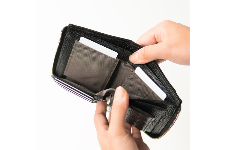 SOMES GL-02 LF札入れ ブラック LF折財布 [ソメスサドル 北海道 砂川市 12260875] 財布 二つ折り ギャロップ 牛皮 二つ折り財布ソメス メンズ レディース 本革 革 革製品