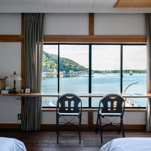 宿泊 ホステル 戸田 旅行 静岡 沼津 Tagore Harbor Hostel 宿泊券 ベイサイド ツインルーム