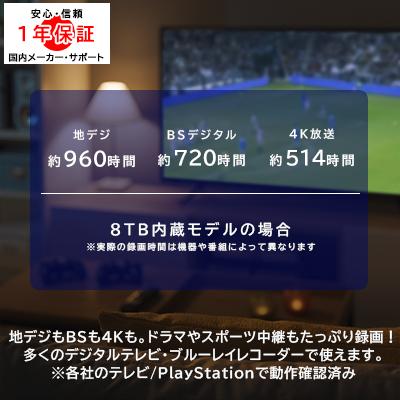 ふるさと納税 伊那市 ロジテック ハードディスク 8TB スタンダードタイプ/LHD-EN80U3WSWH【109-04】 |  | 01