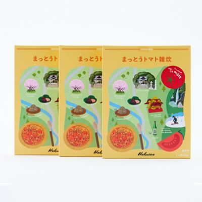 ふるさと納税 白山市 まっとうトマト雑炊　3個入り |  | 03