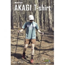 AKAGI T-shirt【オリーブ】Sサイズ