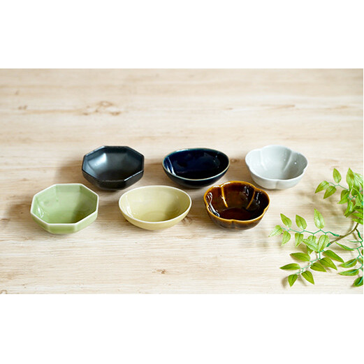 金善製陶所 豆小鉢 ３種類 6点セット 有田焼 おしゃれ 小鉢 豆皿 小鉢 セット 小鉢 上品な小鉢 お漬物 小鉢 A20-209_イメージ3
