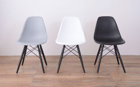 デザインチェア 1脚  モノトーン ホワイト /  恵那市 / 東谷 [AUAD055]