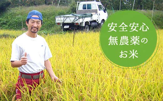 【先行予約】お米の定期便 農薬不使用米 太地米完熟 【こしひかり】 玄米3kg×3か月連続 ブランド米 お米 人気 F7X-0728