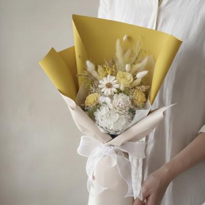 ふるさと納税 唐津市 For You|想いを手渡す 枯れない花束(イエロー) |  | 01