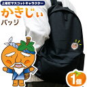 【ふるさと納税】かきじぃ バッジ 上板町役場《30日以内に出荷予定(土日祝除く)》かきじぃ ゆるキャラ ゆるきゃら 徳島県 上板町 こども 子ども 子供 キャラクター