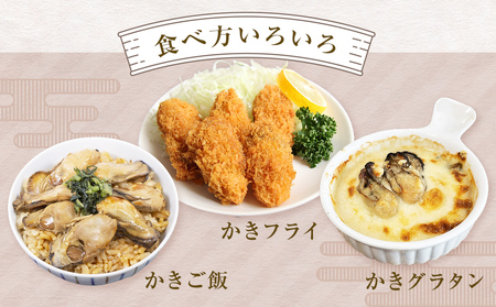 訳あり 氷温熟成かき 冷凍（加熱用） 220g × 6パック まるたか水産 牡蠣