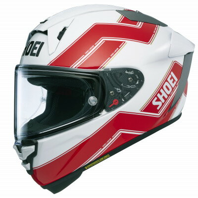 【ふるさと納税】SHOEI【X-Fifteen LAWSON(RED/WHITE)】M PFSチケット付き【配送不可地域：離島・沖縄県】【1738060】