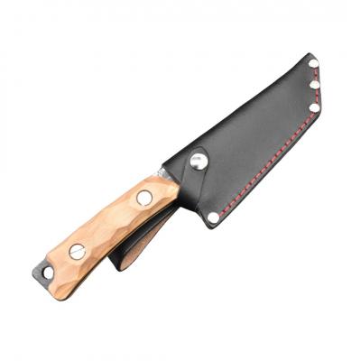 ふるさと納税 三条市 [山人] フルタング鉈ナイフ オリーブ柄 本革ケース付 燕三条製 【096S003】 |  | 01