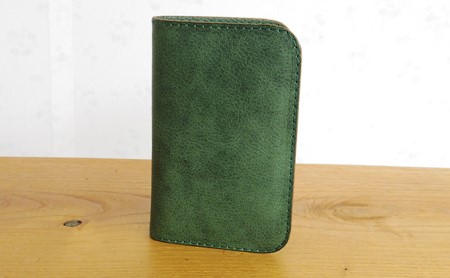 0130 ミドル財布（ホールドなし） イエロー [アトリエSASSA 富山県 朝日町 34310089]