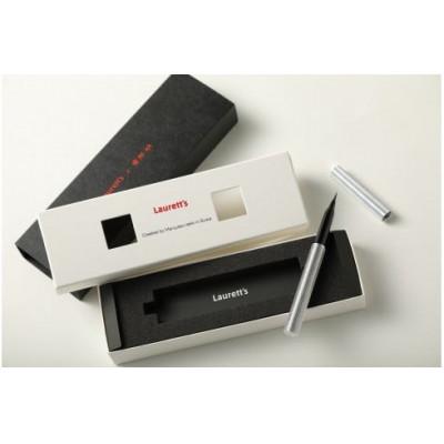 ふるさと納税 諏訪市 Laurett's万年毛筆 本体1本(ダイナミッククロス&スピンパターン MLK702)インク3個付 |  | 03