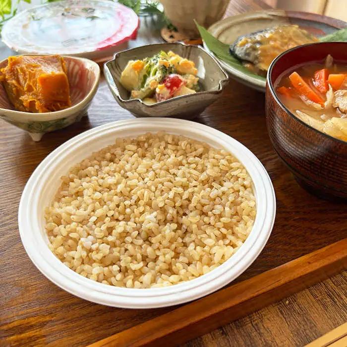 夢つくし玄米パックごはん 24パック / パックご飯 お米 コメ こめ[AFBD007] 