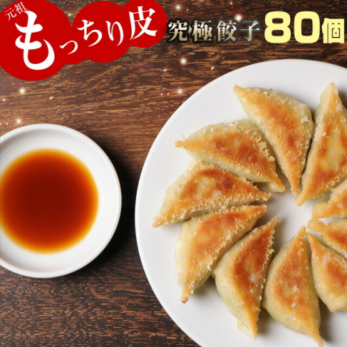 【お酒が美味しい初夏応援!】＜馬渡のもっちり 餃子 80個＞2～3週間以内に順次出荷 餃子の馬渡 ぎょうざ 牛肉 豚肉 宮崎餃子 特産品