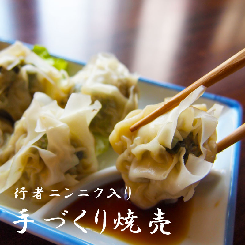 【ふるさと納税】行者ニンニク入りシュウマイ 20個 冷凍 焼売 シュウマイ 九州・沖縄配送不可 居酒屋 お酒に合う ビールに合う ごはんのおかず もちもち 北海道 当麻町 お取り寄せ グルメ 送料無料