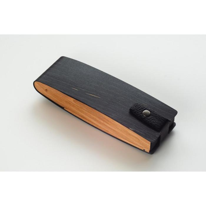 【ふるさと納税】【百年物語プロジェクト】 メガネケース マルチ型 『ブラック』